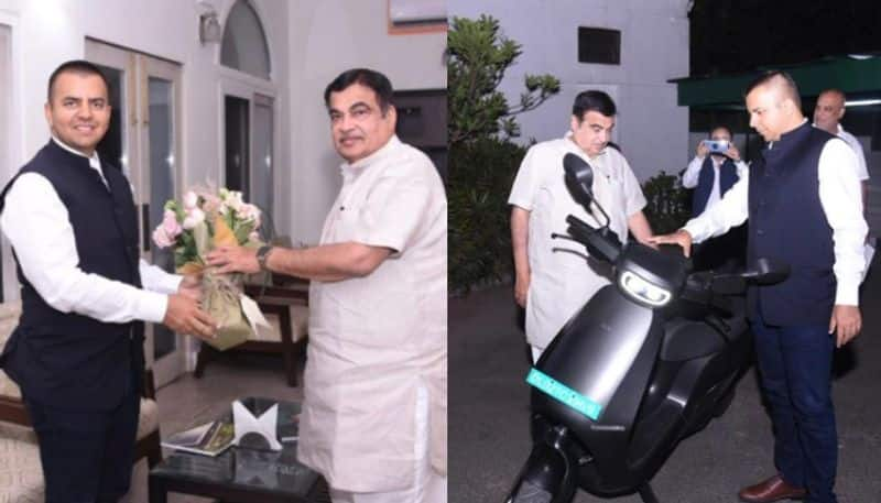 Ola CEO meets minister Nitin Gadkari amidst EV fire incidents