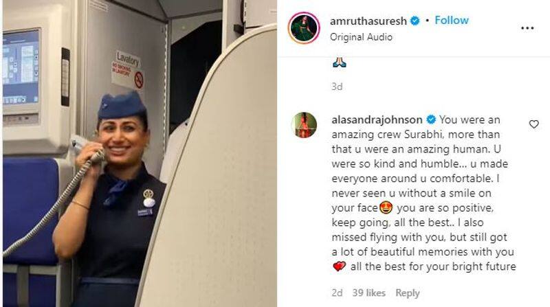 IndiGo airhostess Surabhi Nair farewell speech goes viral on Social Media mnj 