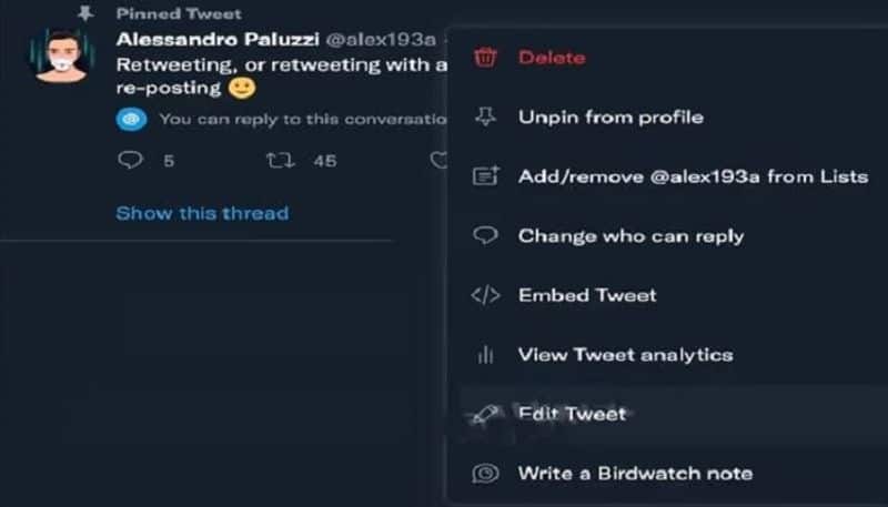 Twitter Update: Twitter will bring edit button, only these people will get this feature