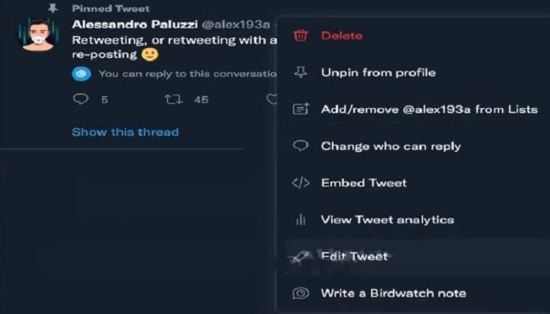 Twitter Update: Twitter will bring edit button, only these people will get this feature