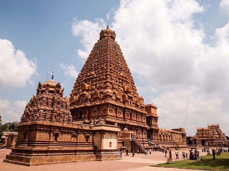 Devotess eager to see the lizard in the tree of famous brihadeeswarar temple.. know why Rya