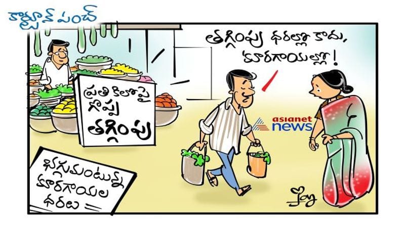 cartoon punch on vegetables prices hike