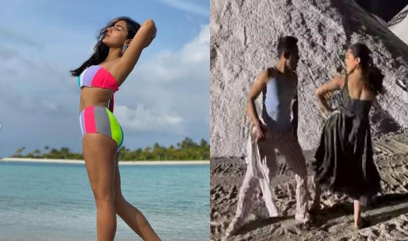 सारा अली खान ने समंदर के किनारे दिखाया सिजलिंग डांस, Video देख फैंस बोले मार ही डालोगी