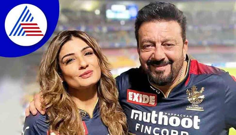 KGF 2 stars Sanjay Dutt and Raveena Tandon to support Royal Challengers Bangalore