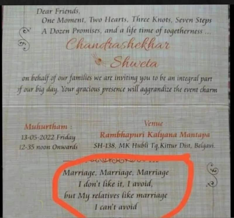 yash Fan recreates KGF 2 movie dialogue on his wedding card