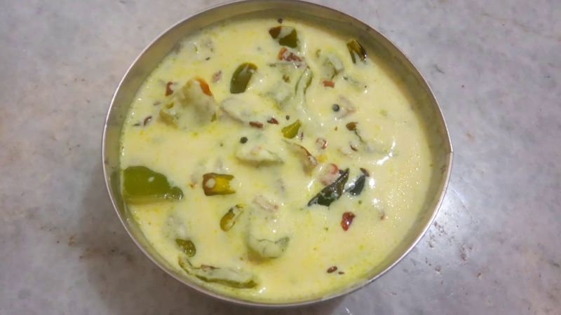 easy and tasty vendakkai mor kulambu recipe in tamil mks