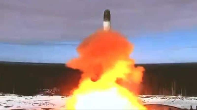 Russia Test-Fires Nuclear-Capable intercontinental ballistic missile In Warning To US Allies