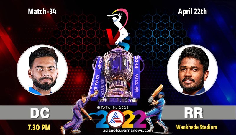 IPL 2022 Delhi Capitals take on Rajasthan Royals in Mumbai all eyes on Chahal vs Kuldeep battle kvn