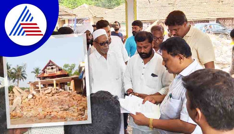 Hindu temple found during dargah renovation in Mangalore skr