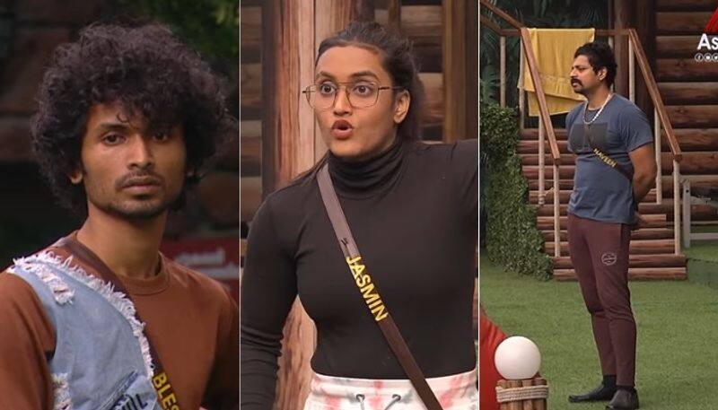 Naveen and Blesslee go to jail in bigg boss house 