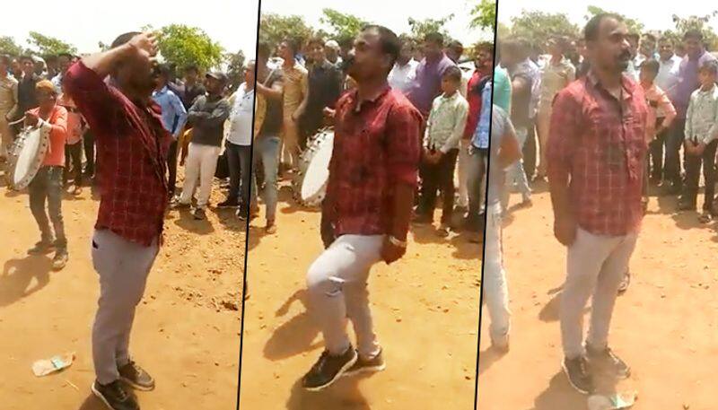 Mans strange soldier-like dance moves in Baarat, leave netizens amazed - gps