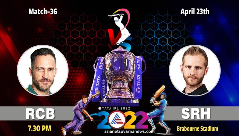 IPL 2022:Sunrisers Hyderabad vs Royal Challengers Bangalore Match Preview