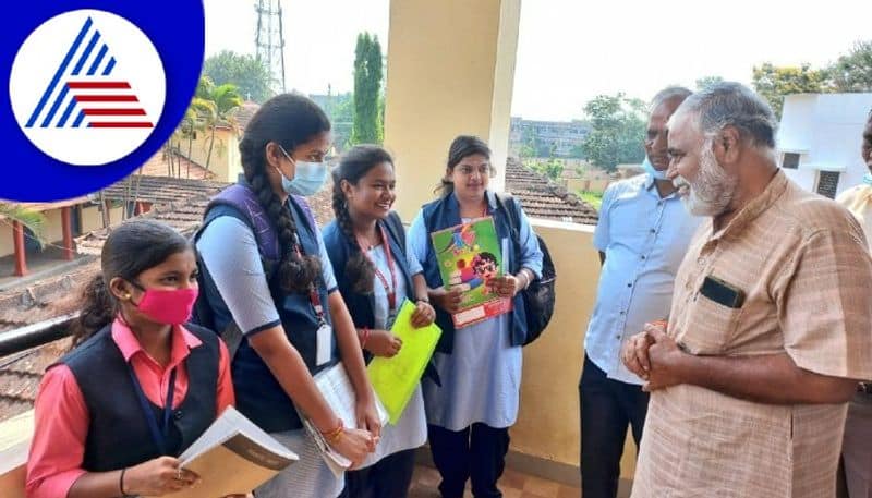 Karnataka 2nd PUC  examination education-minister-bc-Nagesh visited examination center in chikkamagaluru gow