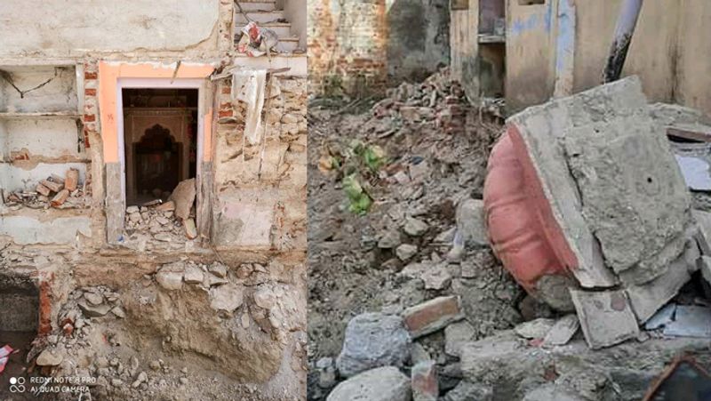 300 year old Shiva temple demolished by Rajasthan govt BJP slams congress for Hurting faith of Hindus ckm