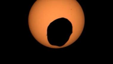 Watch: Here's how a solar eclipse on Mars looks like