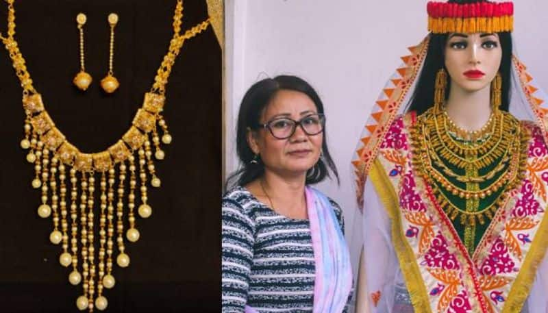 ornaments from  cocoons Manipur woman turned entrepreneur 