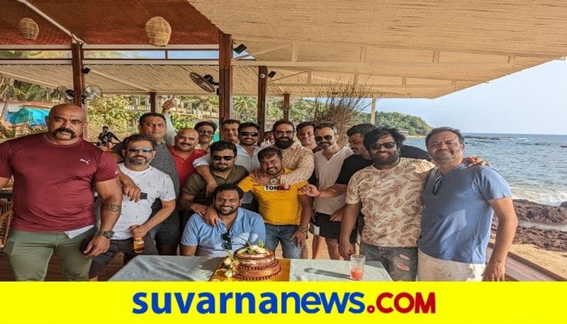 Yash And Film Team KGF Chapter 2 Success party celebrations In Goa