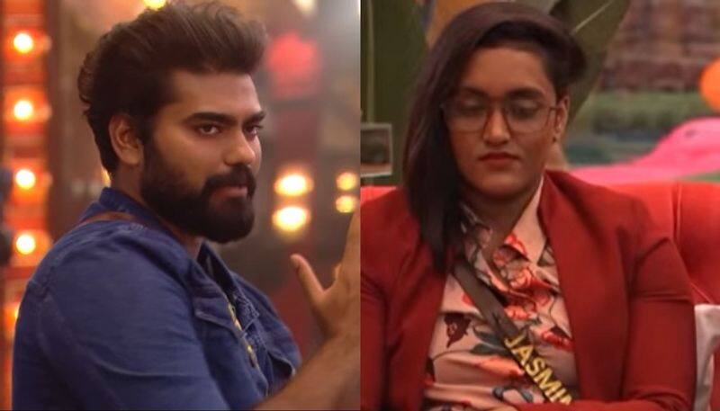 jasmine against doctor robin in bigg boss house