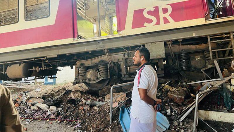 Chennai electric train accident... driver fault.. Shock information