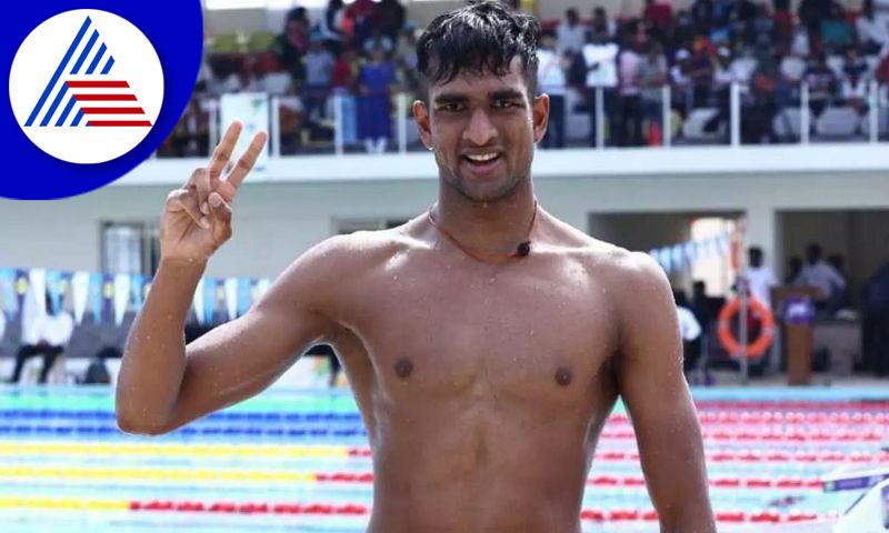 Khelo India University Games 2022 Swimmer Shiva Sridhar clinch 7th gold medal in the events kvn