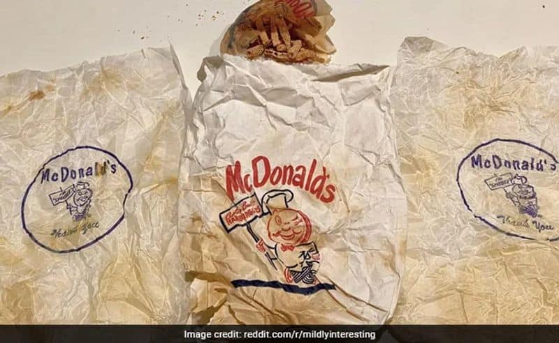 Man Finds 60-Year-Old McDonald's Meal In Bathroom Wall, Says "Fries Still Crispy"