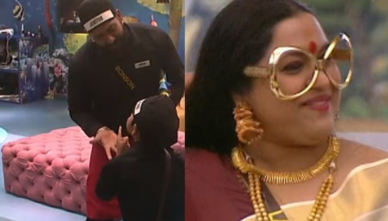 Bigg Boss Malayalam Season 4 Lakshmi Priya as Subhadra in Weekly task