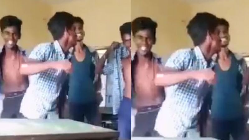 Students dance in the classroom ... Thiruvarur District Collector action