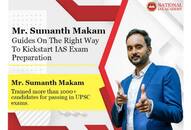 Mr. Sumanth Makam guides aspiring UPSC candidates on how to kickstart their IAS exam preparation