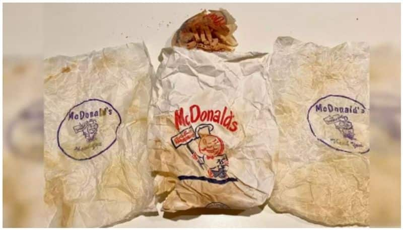 Man Finds 60 Year Old McDonalds Meal In Bathroom Wall