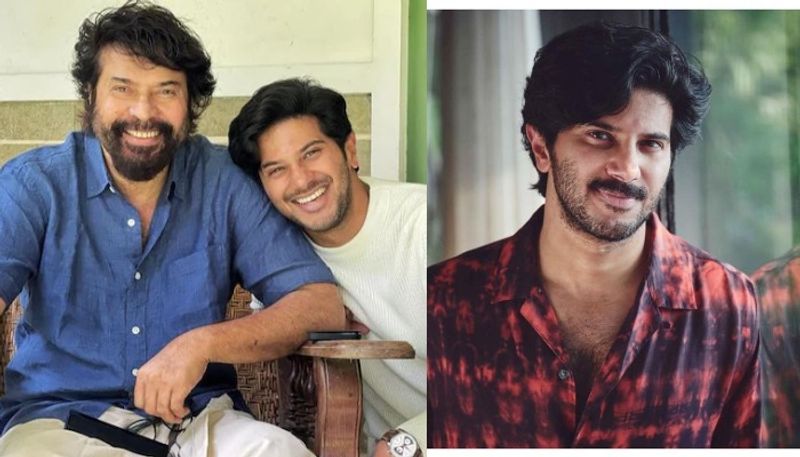 Dulquer shares a photo taken by Mammootty on camera