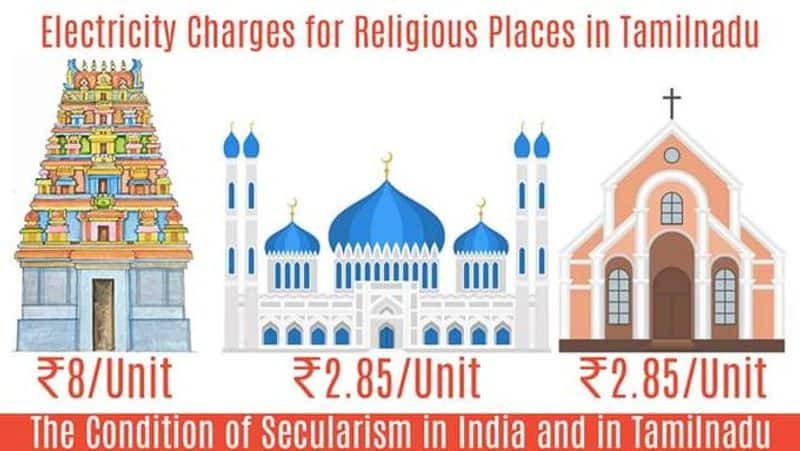 Fact check of Temples charged more for Electricity than mosques hls 