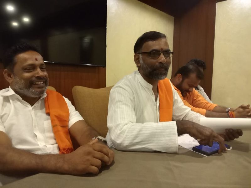 BJP a fake Hindu party Says Hindu MahaSabha State general secretary dharmendra rbj