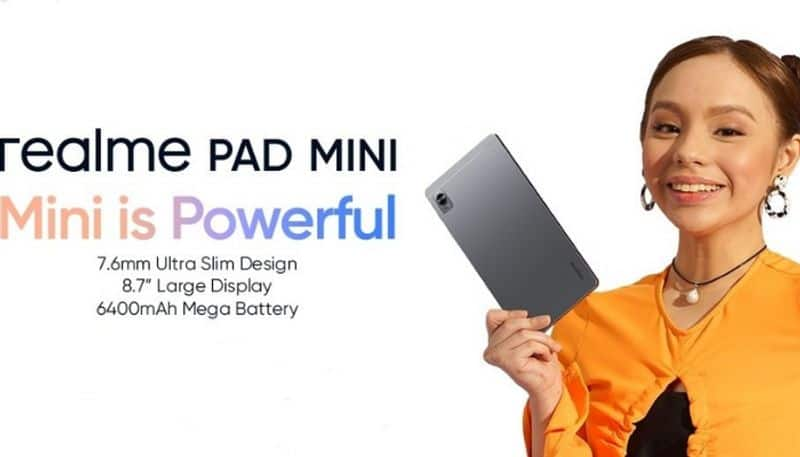 Realme Pad Mini Tablet price in India Rs 10999 sale date may 2nd features specifications mnj 