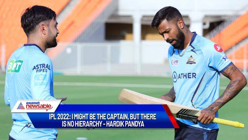 Indian Premier League, IPL 2022, GT vs RCB, Gujarat Titans-Royal Challengers Bangalore: I might be the captain, but there is no hierarchy - Hardik Pandya-ayh