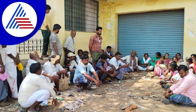 Farmers of Chitradurga who got into trouble for not selling millet at reasonable prices gvd