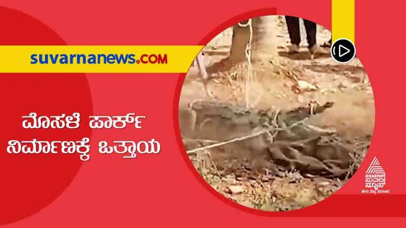 Bagalkot People Urge to Make Crocodile Park hls 