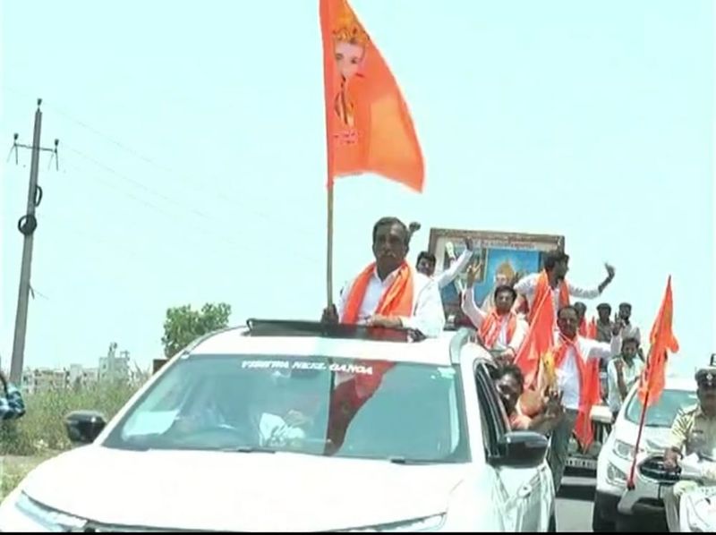 Jagadguru Basaveshwara Jayanti Celebrates With Car Bike Rally at Yadgir rbj