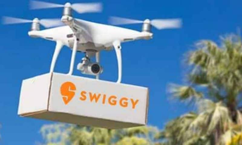 swiggy ties with chennai drone company to deliver by drone