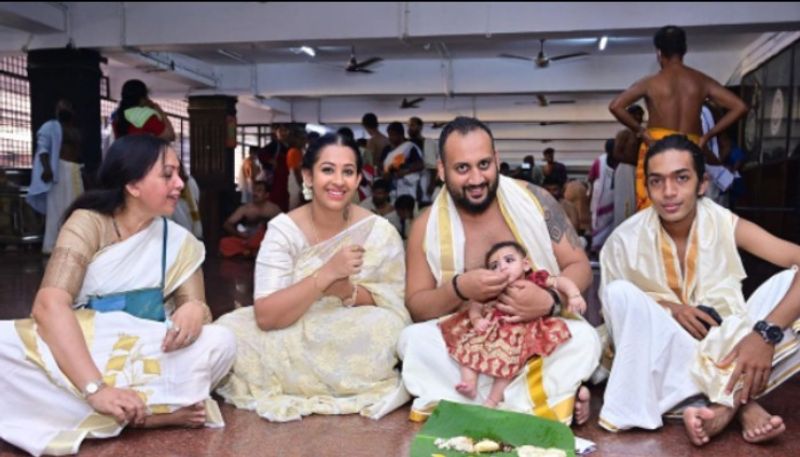 Actor Sowbhagya venkitesh  and Arjun somashekhar shares photos of sudarshana