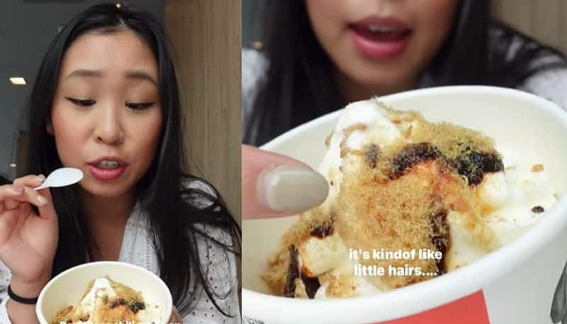 food blogger tastes pork ice cream and gives