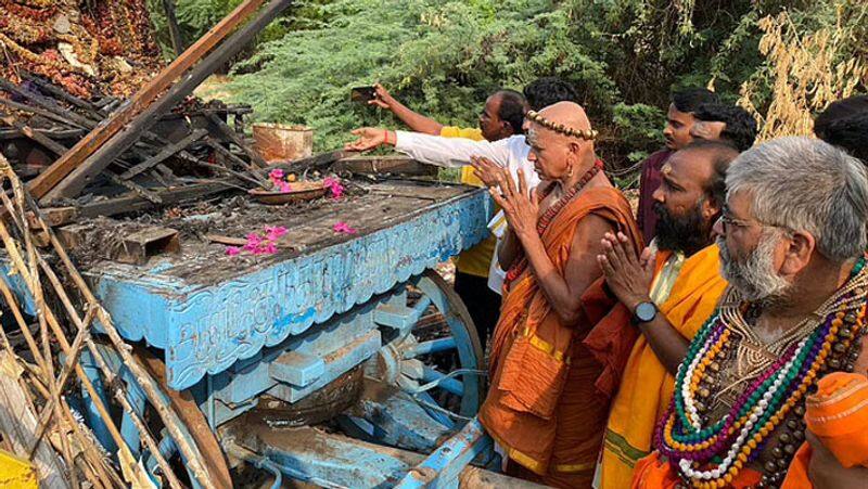 police Complain to the against mannargudi jeeyar