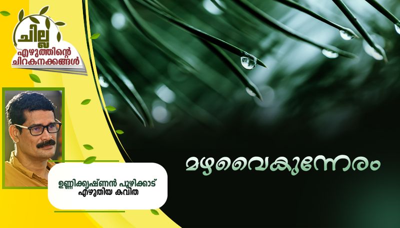 chilla malayalam poem by Unnikrishnan Poozhikkad