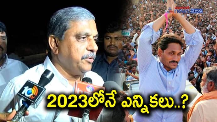 sajjala ramakrishna reddy talks about snap elections in andhra pradesh