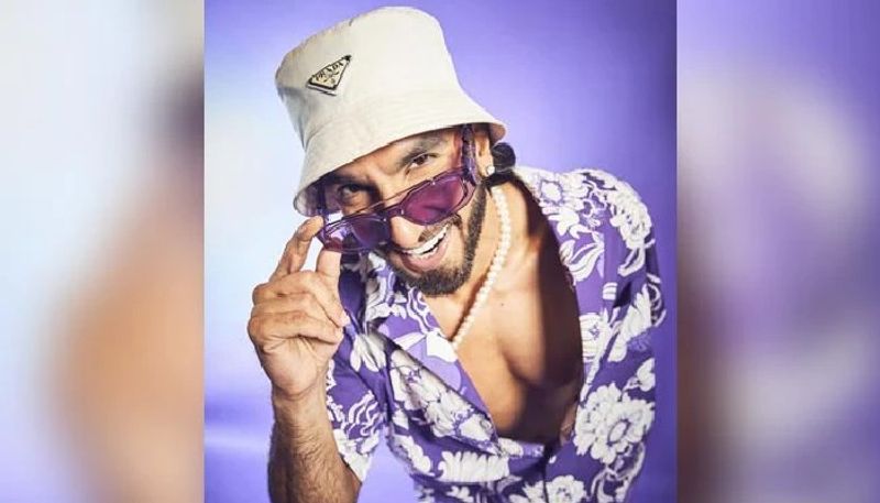 ranveer singh shares photos of him wearing trendy floral outfit