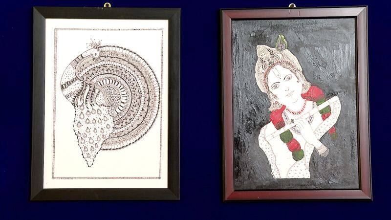 Sreedharan Pillai s wife s art exhibition kozhikode