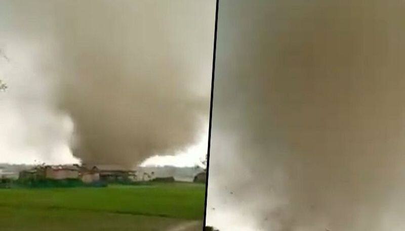 Watch Tornado hits Assam's Barpeta district