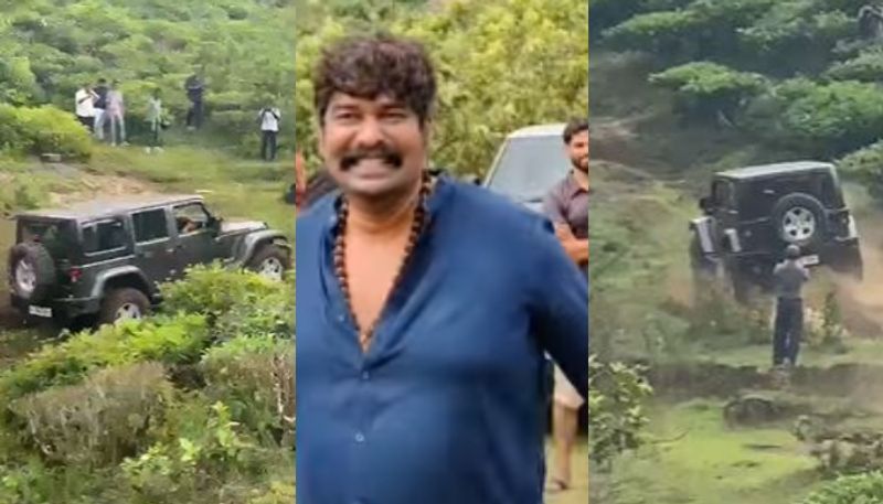 joju george off roading vagamon jeep wrangler unlimited viral video