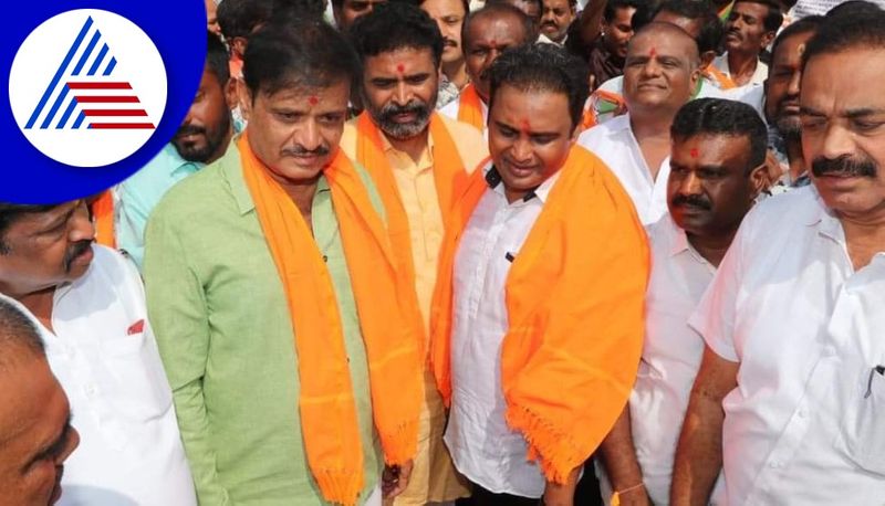 Opposition to BJPs joining of former MLAs Varthur Prakash and Malur Manjunath in Kolar gvd