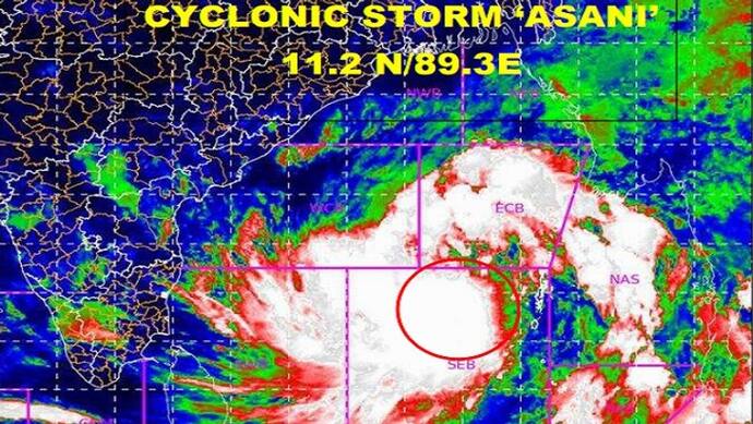 बंगाल की खाड़ी में बना चक्रवात असानी, कल तेज होने की संभावना, ओडिशा हाई अलर्ट पर, कई राज्यों में बारिश संभव