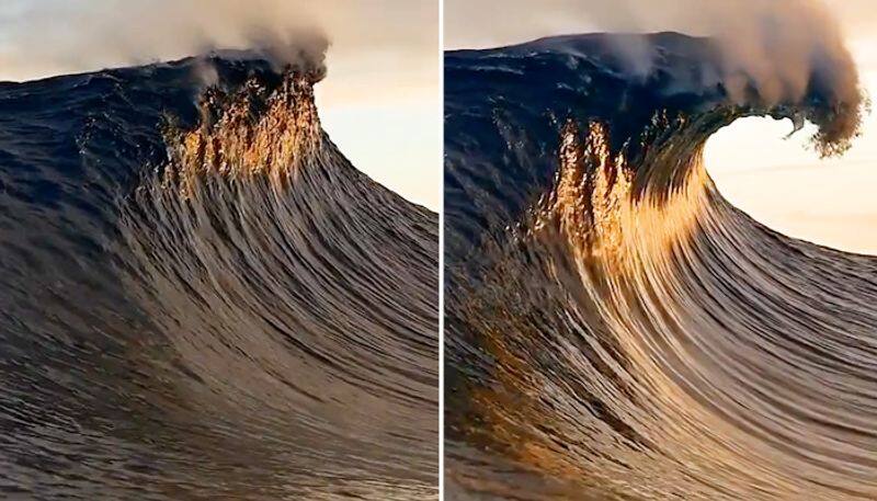 Did the giant sea wave touch the clouds? Watch to find out-tgy